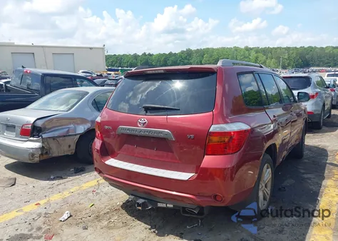 2008 Toyota Highlander Sport из США, поврежденный, VIN JTEDS43A882051815